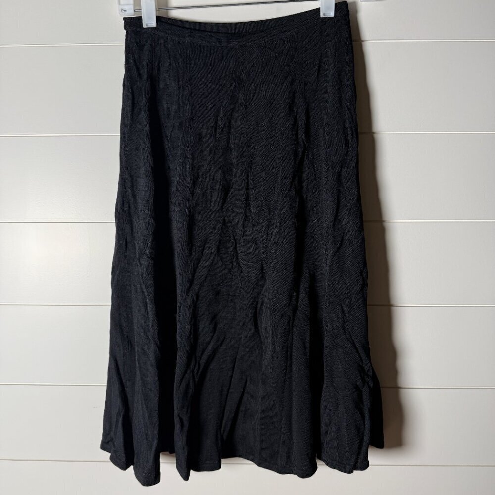 Grace Dane Lewis Petitie Black Soft Swing Skirt P/P